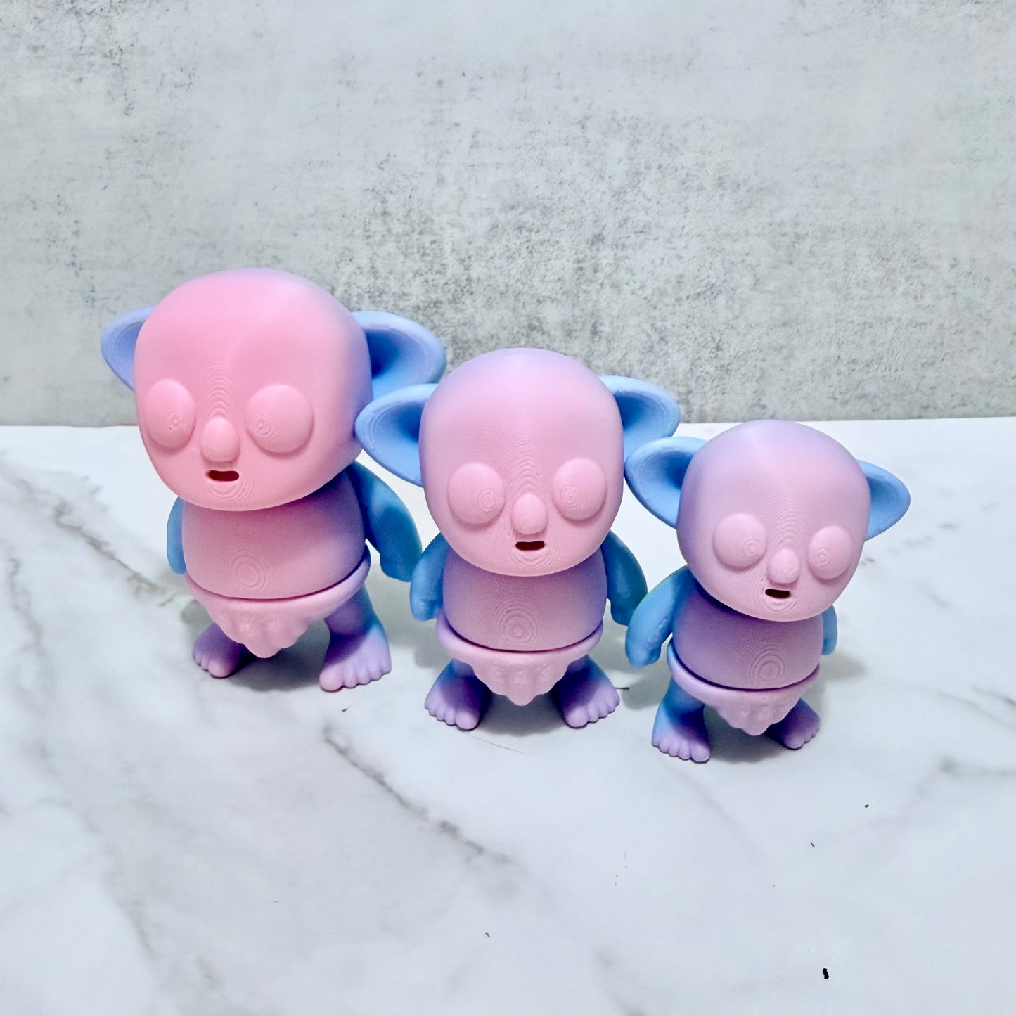 3D Printed Articulated Koala Dudette (RTS)