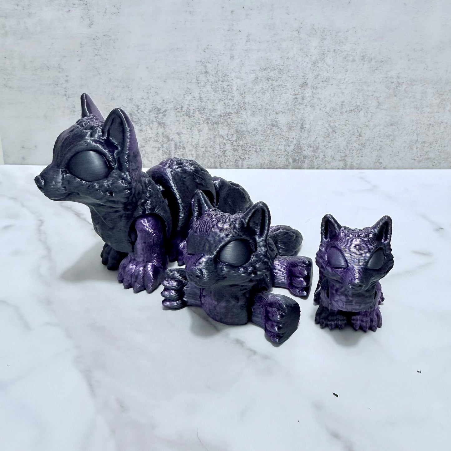 3D Printed Articulated Wolf (RTS)