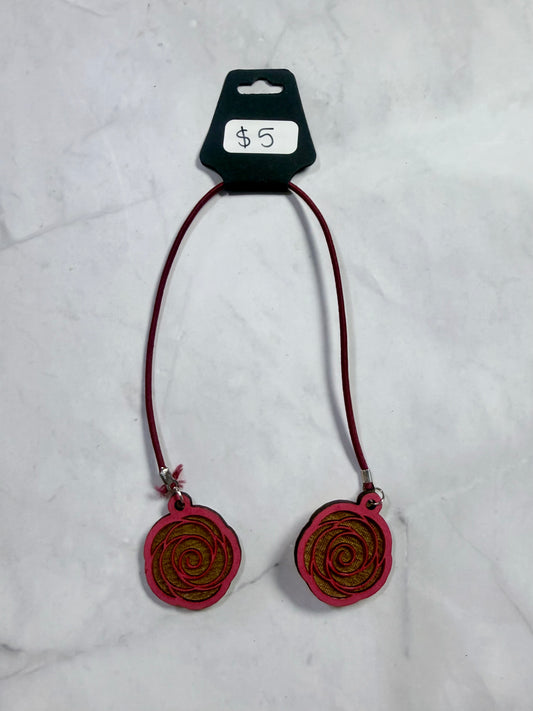 Rose String Bookmark
