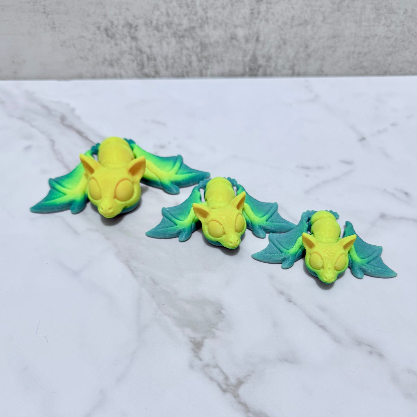 3D Printed Articulated Fruit Bat (RTS)