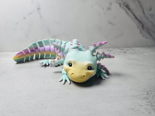 3D Printed Articulated Axolotl (RTS)