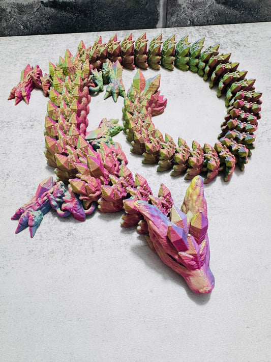 3D printed Tadling pastel rainbow matte RTS