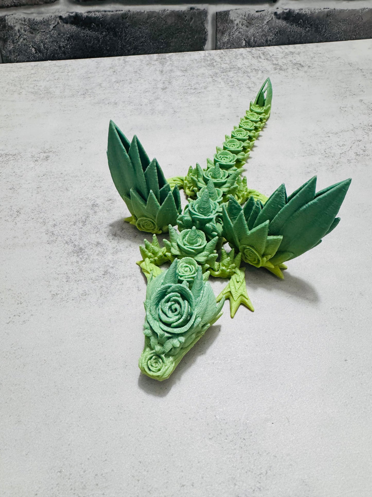 3D printed small Tadling green RTS