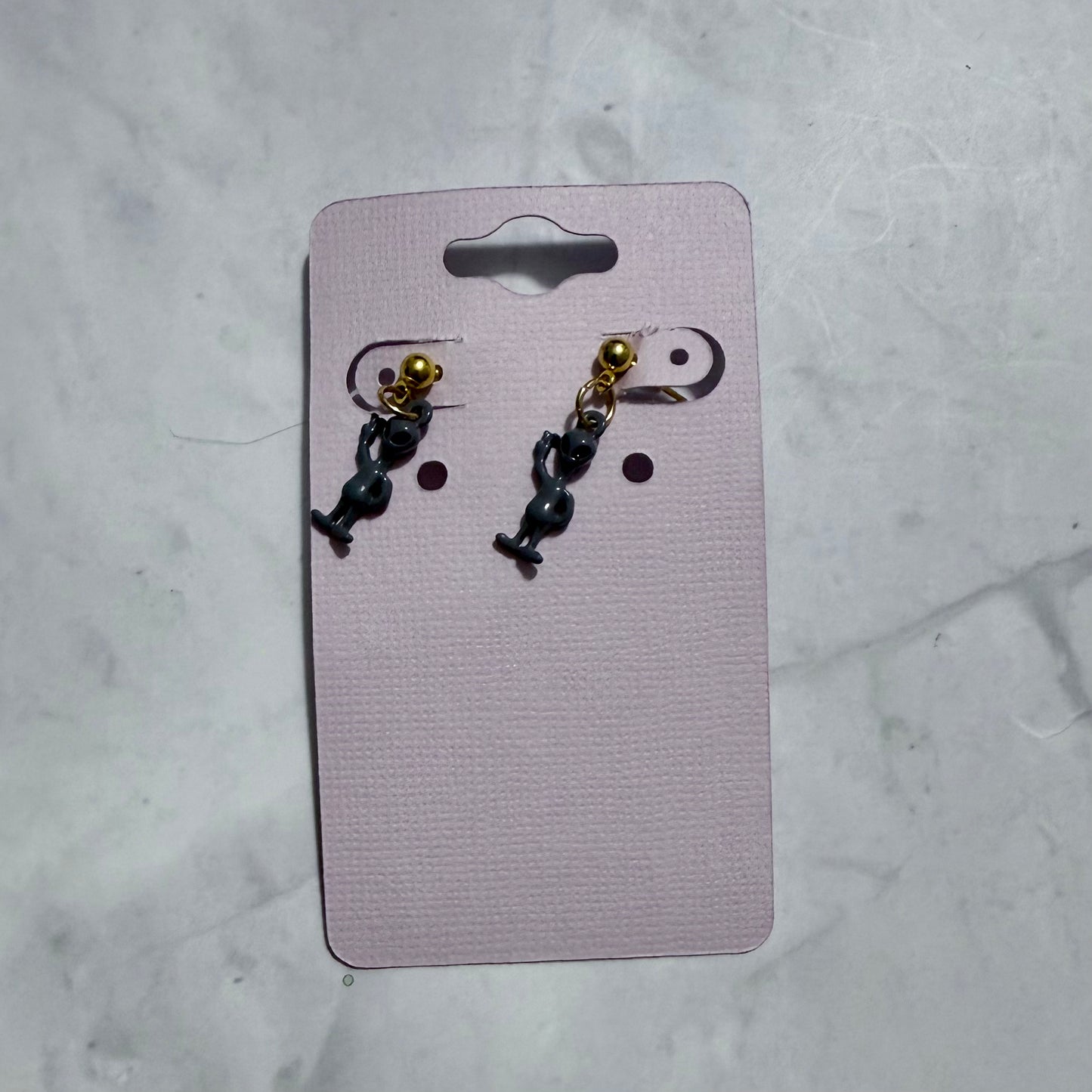 Gold Alien Dangle