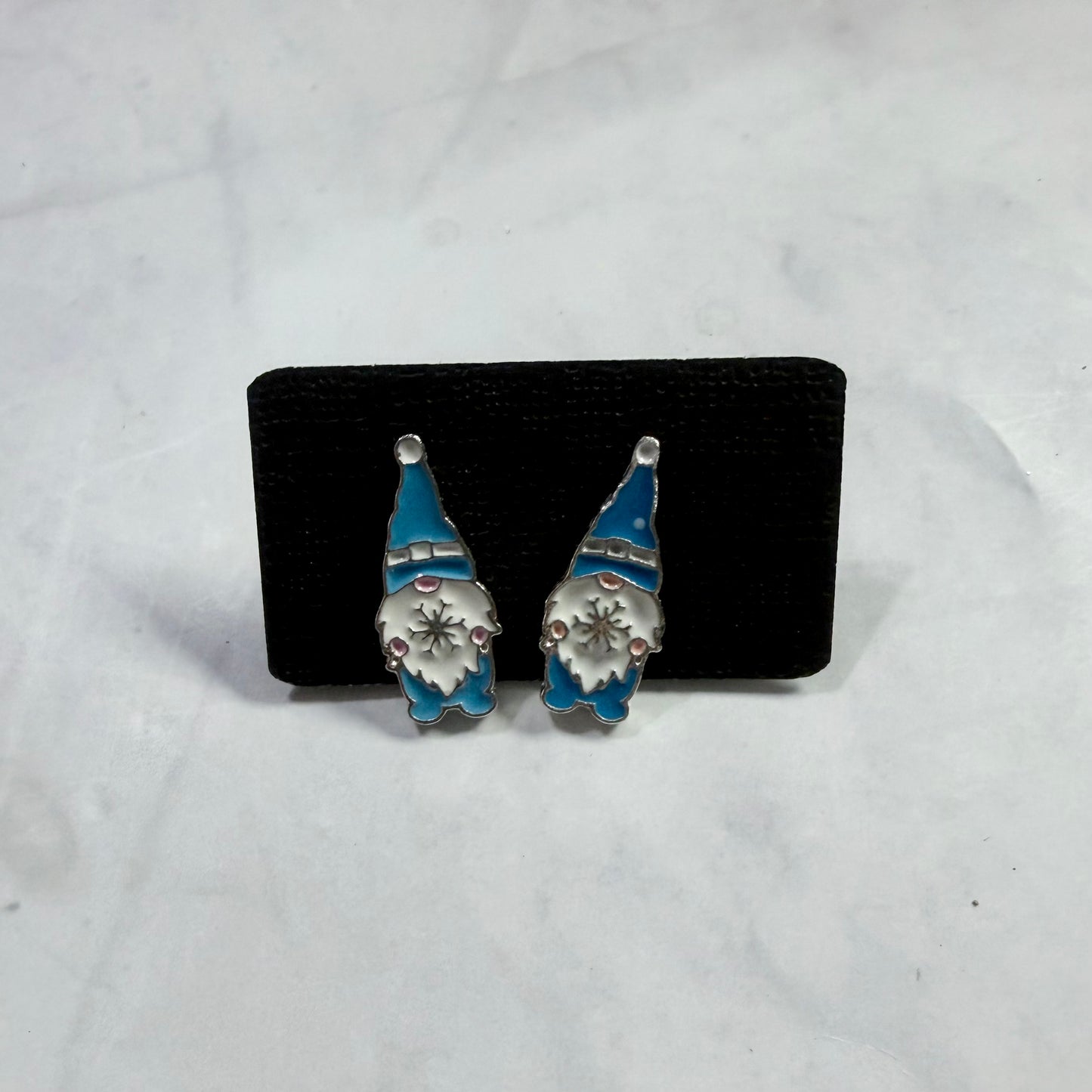 Winter Gnome V1 Metal Stud Earring