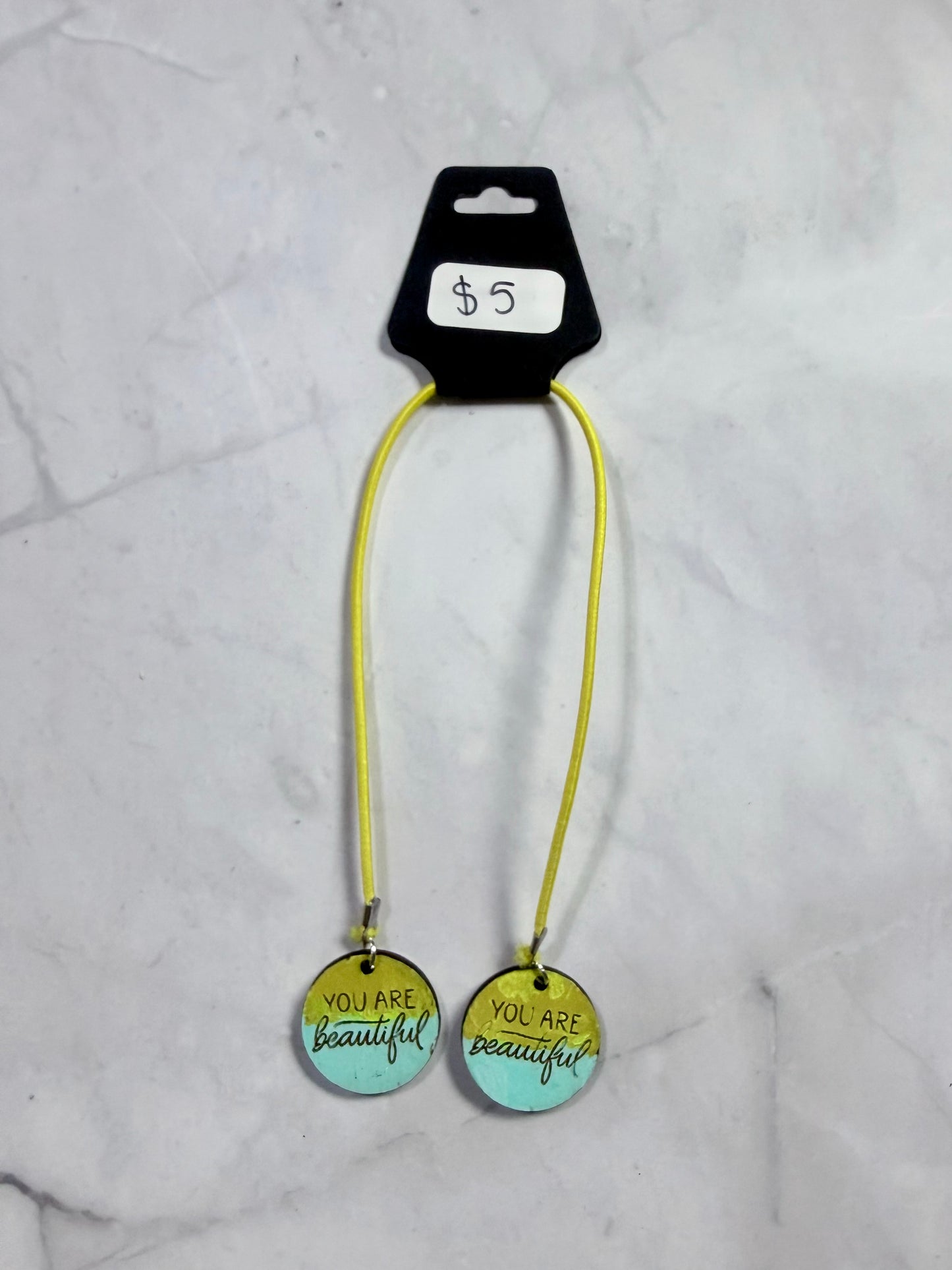 You are Beautiful String Bookmark