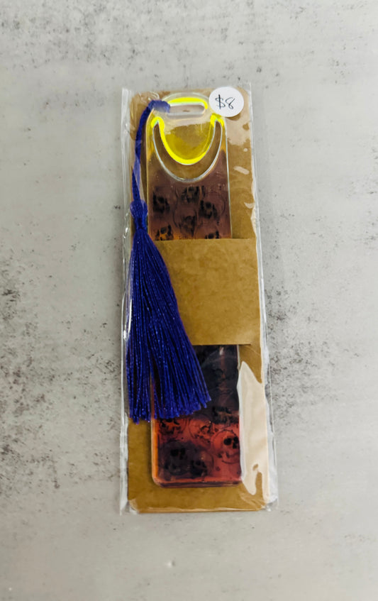 Acrylic Bookmark Skulls