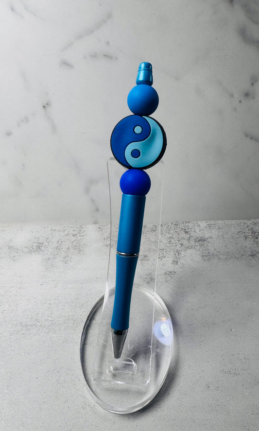 Ying Yang Beaded Pen
