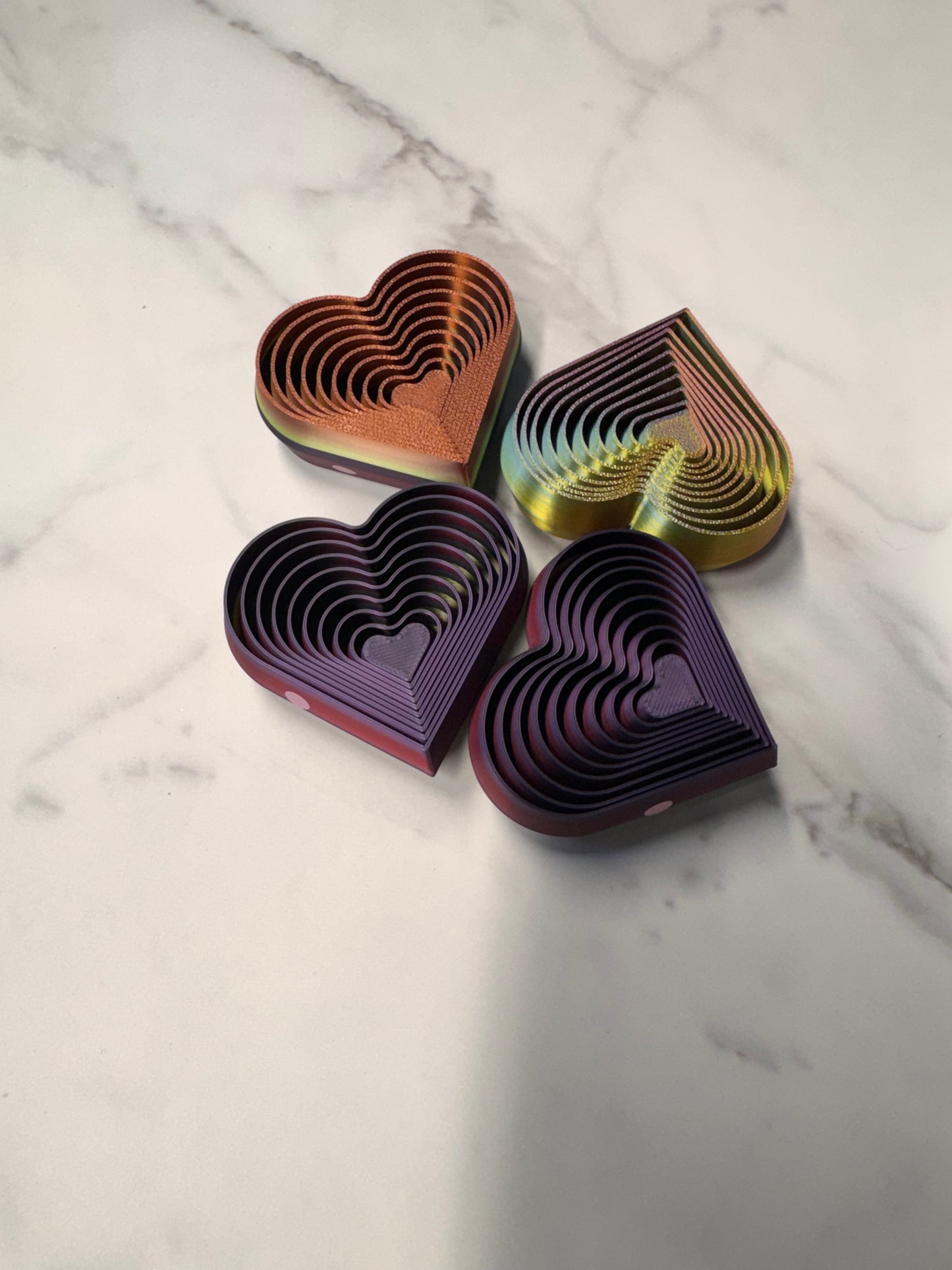 3D printed heart fidget RTS