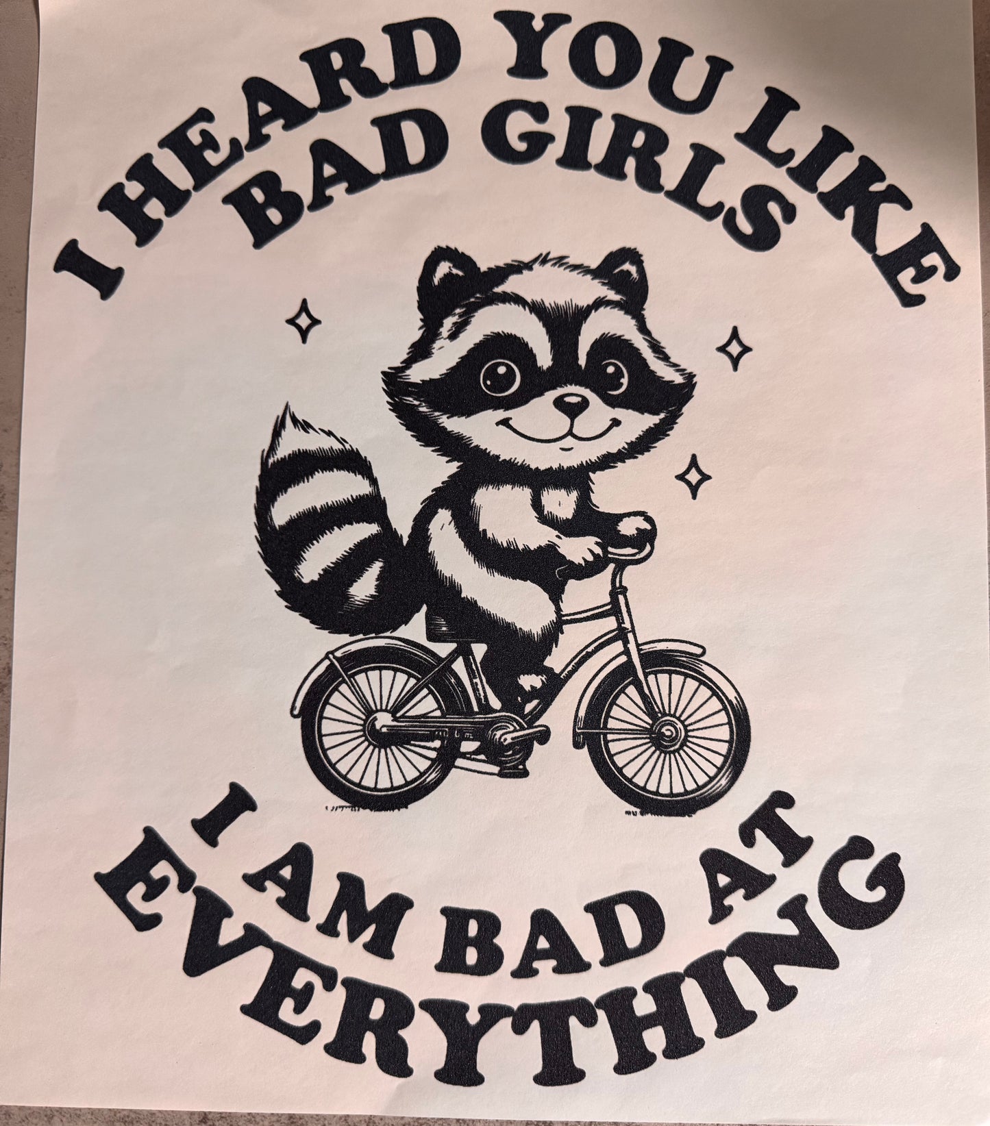 Screen Print T Shirt