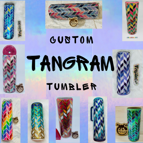 Custom Tangram Tumbler