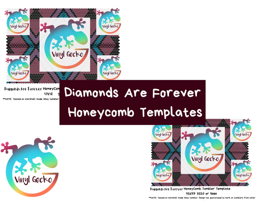 Diamonds Are Forever Honeycomb Template