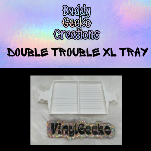 Double Trouble XL Rhinestone Flipping Trays