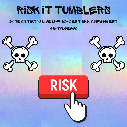 Custom Risk It Tumbler