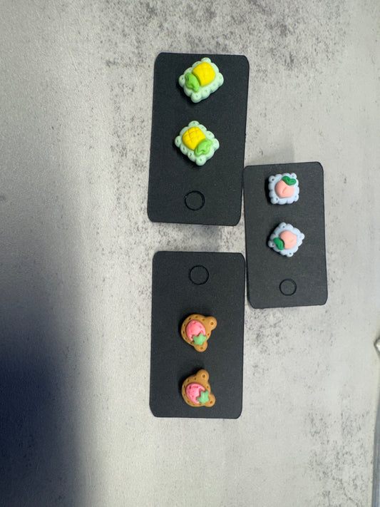Pastry Stud Earring