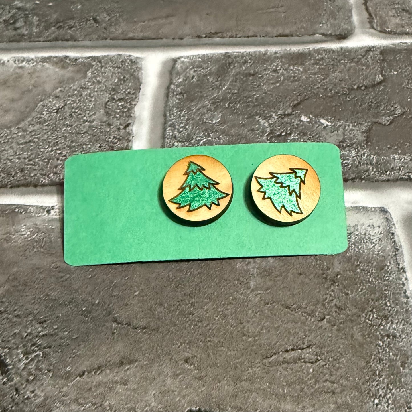 Christmas Tree Stud Earring