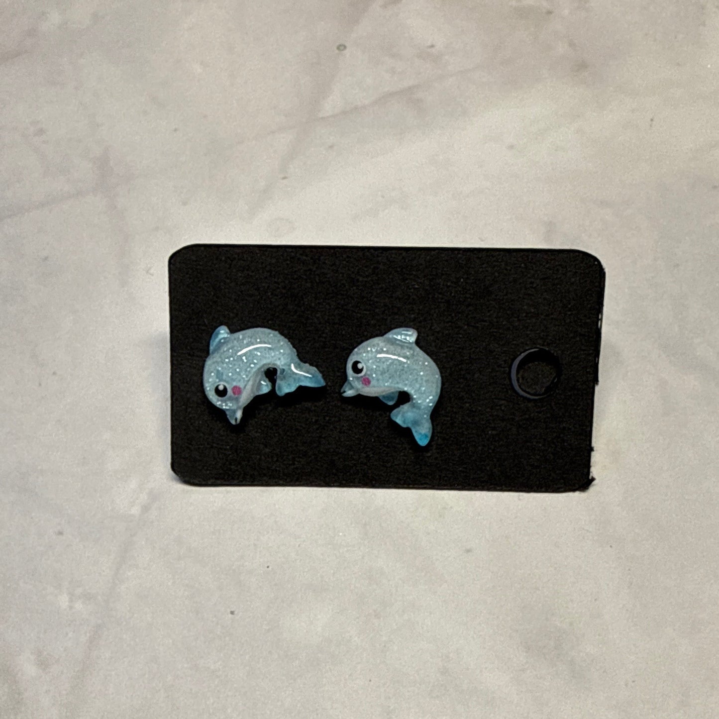 Dolphin Stud Earring
