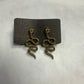 Bronze Snake Stud Earrings