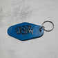 Bookwork Motel Keychain