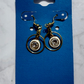 White and Gold Dangle