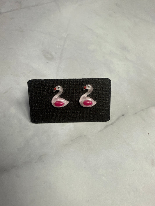 Flamingo Stud Earrings