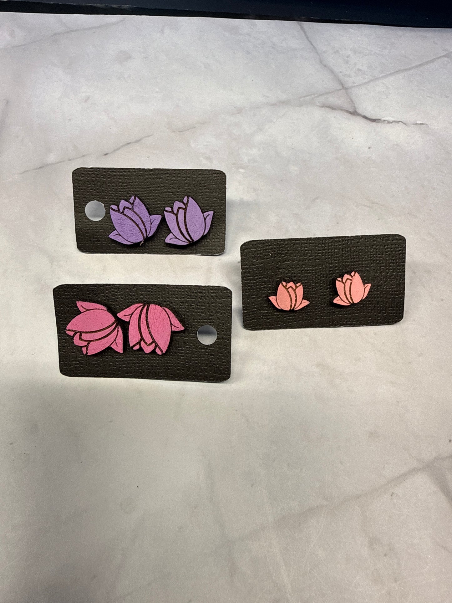 Tulip Stud Earring