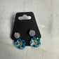 Blue Flower Dangle