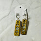Triple Moon Dangle Earring
