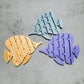 3D printed flexi summer fidgets RTS