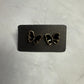 Black Butterfly Stud Earrings