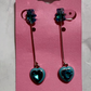 Blue Heart Bear Dangle