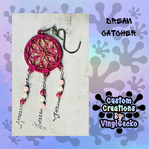 Dream Catcher Flamingo Pink