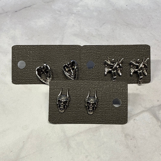 Devil/ Angel Stud Earring