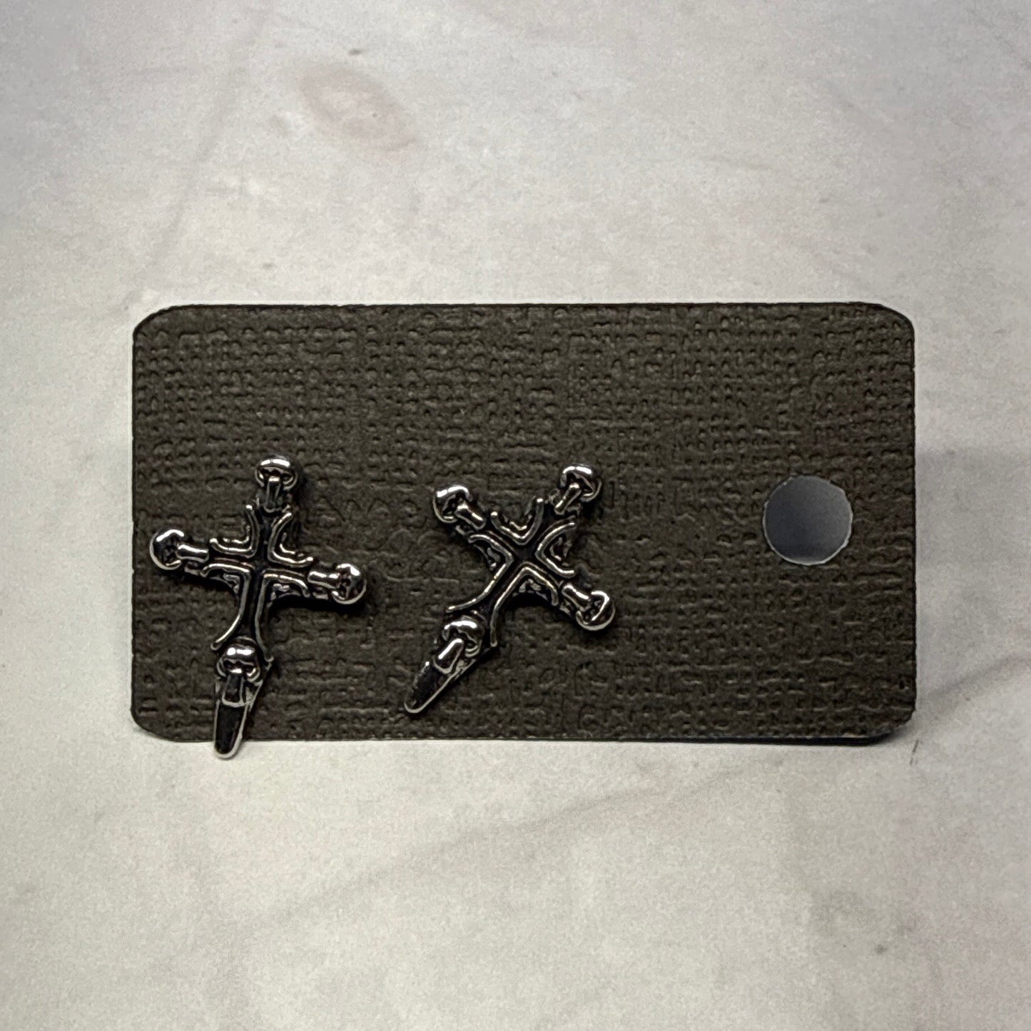 Cross Stud Earring