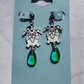 White Turtle Dangle