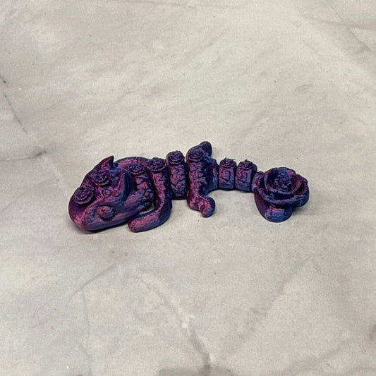 3D Printed Rose Dragon (RTS)