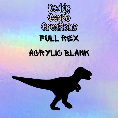 Full Rex Acrylic Blank