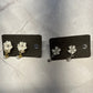 White flower Stud Dangle Earring