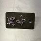 Butterfly Ab Stud Earring