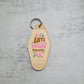Antisocial Butterfly Motel Keychain