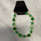 Green Hearts Handmade Bracelet