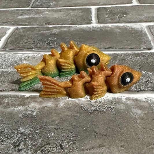 3D Printed Articulated Fishies (RTS)