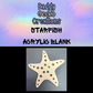Starfish Acrylic Blank