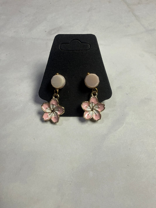 Light Pink Flower Dangle