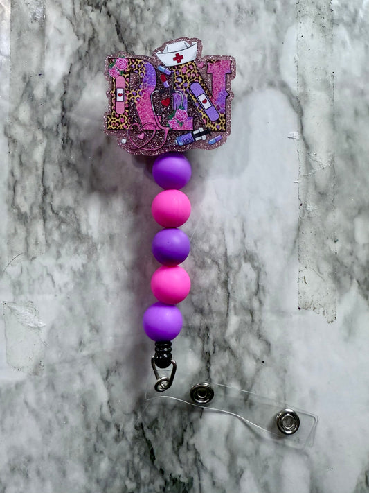 Rn Badge Reel Clip
