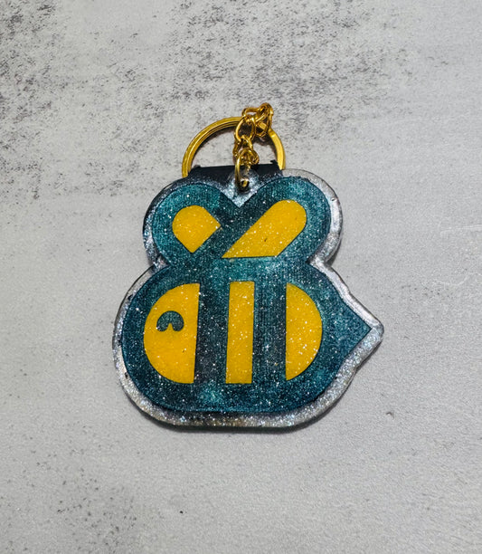 Bee Resin Keychain