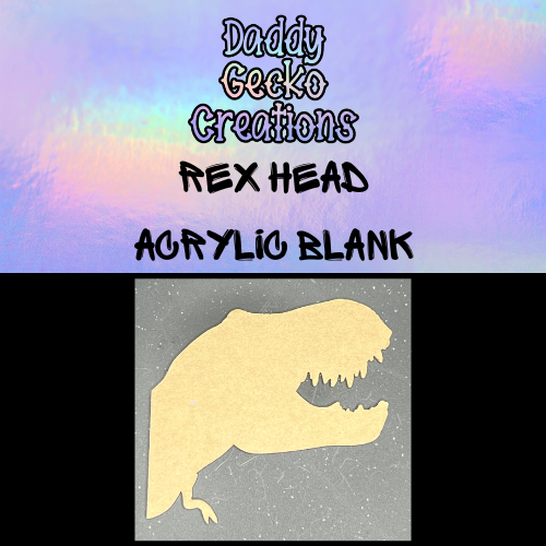 Rex Head Acrylic Blank V2