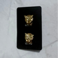 Gold Butterfly CLIP ON Stud Earring