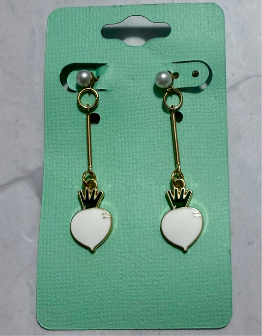 White Onion Dangle