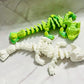 3D Printed Articulated Stone Dragon